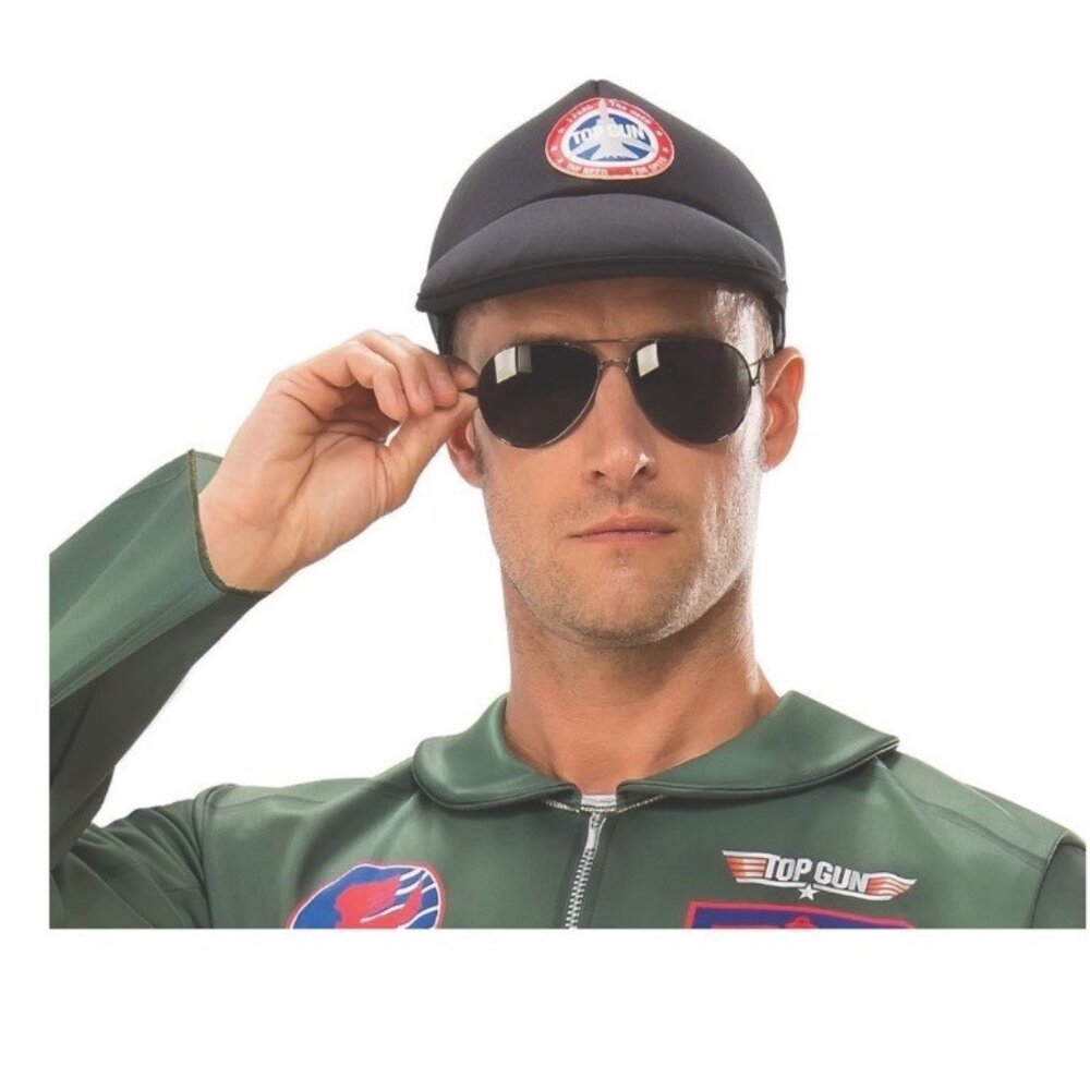 Top Gun Maverick Costume Flight Pilot Halloween Jumpsuit Costume - Picture 9 of 12